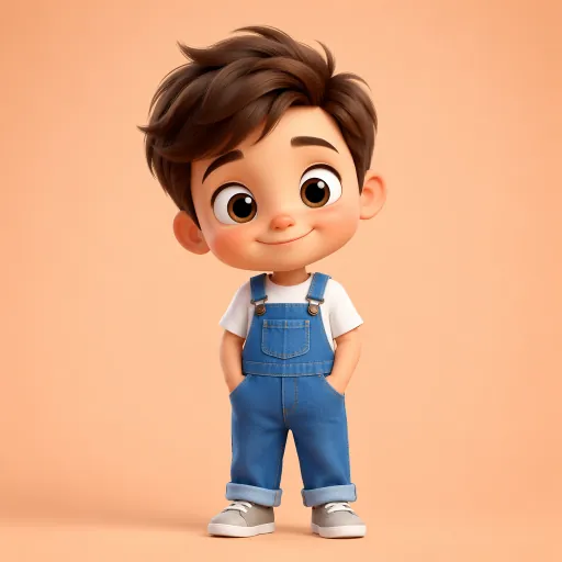 3D Character look for a storybook