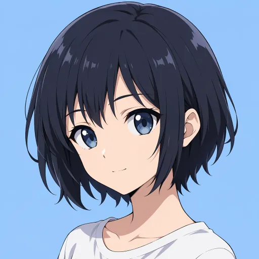 Clean Anime style for an AI story video