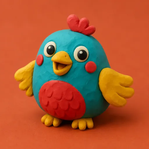 Clay Toy look for a storybook