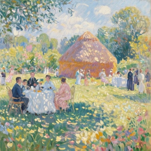 Impressionism look for a Bible story video