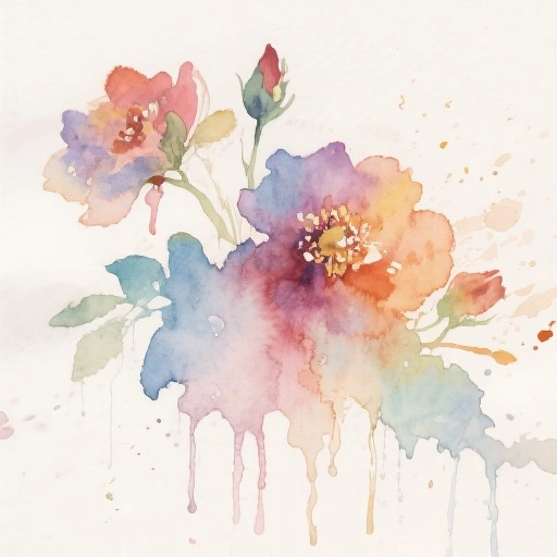 Watercolor Painting look for a storybook